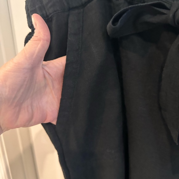 Caslon Black Tie-Waist Pants - Picture 3 of 5